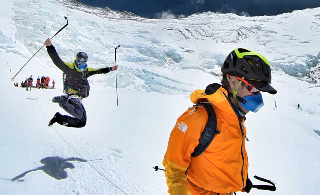 Training for Mountaineering - Killian Jornet and David David Göttler on Everest